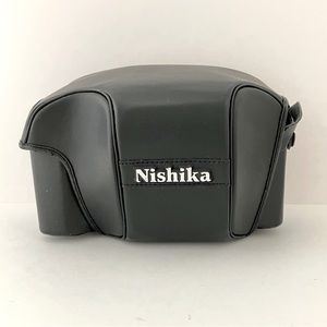 Nishika N8000 Original Leather Camera Case Genuine NEW